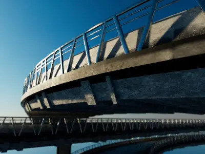 Road n Bridge Builder - Design Highways Bridges n More 3D model