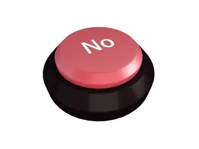 Start Button V1 043 Low-poly 3D model