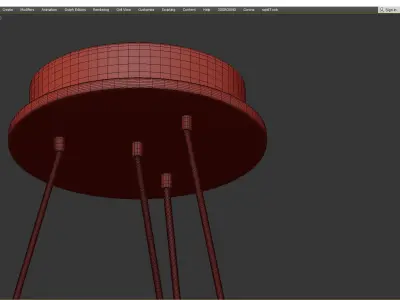 Frappe Low-poly 3D model