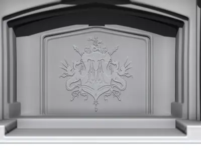 Malfoy Manor House from Harry Potter 3D print model