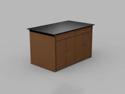 kitchen service platform 3D model