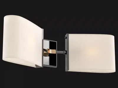 Modern Double Sconce 3D model