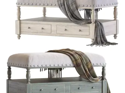 Bench Bailor Uttermost 3D model