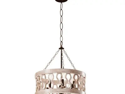 Fenn 3 Chandelier 3D model