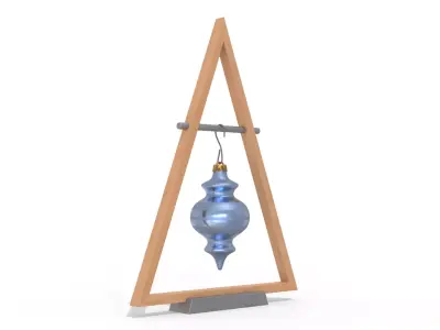 Christmas Bauble 2025 Free 3D model