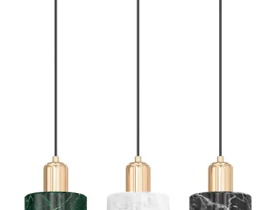 Marble Nordic Modern Pendant Light 3D model