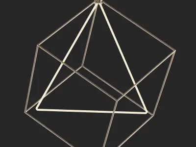 Gallotti Radice SPECTRUM Hanging lamp 3D model