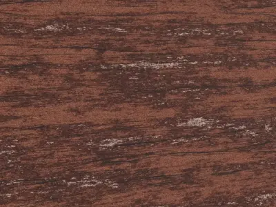 Rustic Nailed Wood Planks PBR Seamless Texture