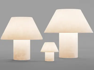 079 Parachilna Petra Table Lamps by Monologue London 00 3D model