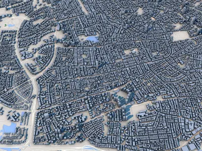 Tel Aviv-Yafo City Israel 3D model