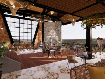 Padang Lepas Cafe 3D model