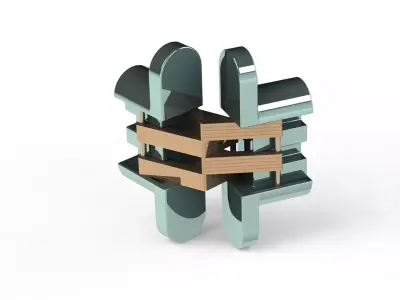 SOSS HINGE  3D model