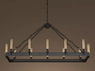 San Sebastian Rectangular 3D model