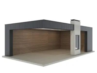 Summer house 4 3D model