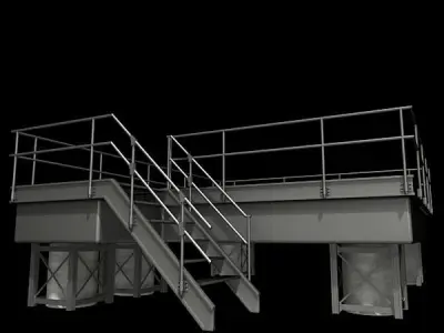 Metal Platform 3D model