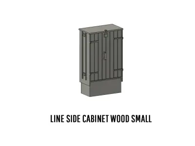 LINE-0036 Line side detail set for Sweden H0-scale 24 items 3D print model