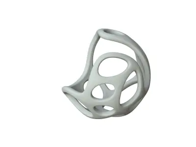 SciFi Cube Object No 42479 Low Poly Shape Texture