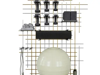 Super Yoga Grid 3D model