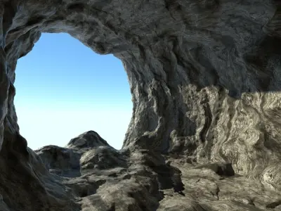 Cave 01 3D model