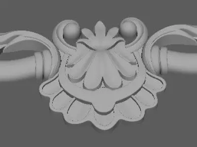 dekor ornament 3D model 88
