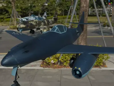 Messerschmitt Me 262 pack 3D model