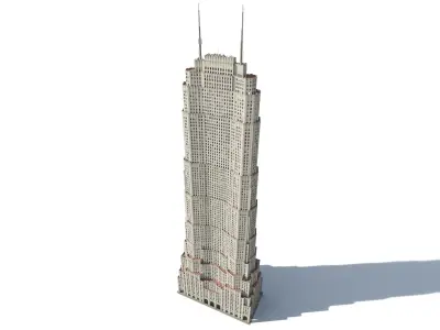 Skyscraper Metropolitan Life North NY -COMPLETED 3D model