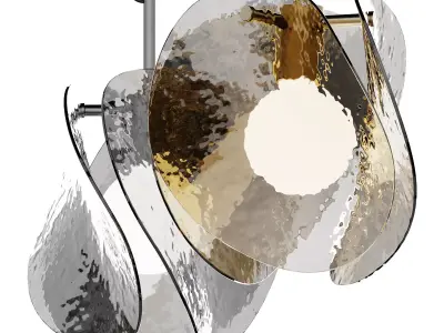 Fiam Italia TAU Hanging lamp 3D model