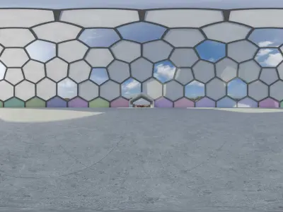 Six interior 360 HDRI 32BIT Texture