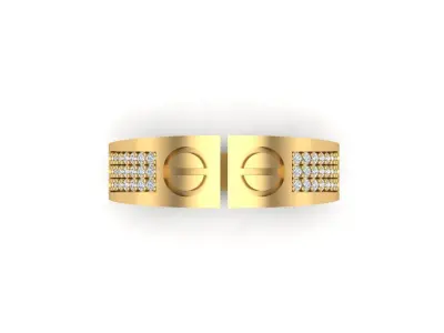 Jewelry ring 206 3D print model