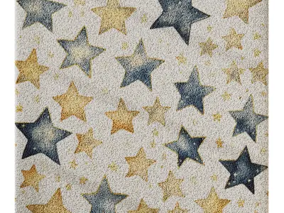 Kids Carpet Set 38 3D model