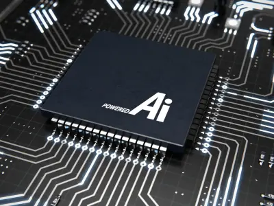 AI Module PBR Low-poly 3D model