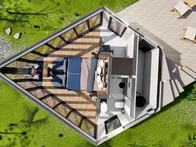 glamping pod lenart 3dmodel 3D model