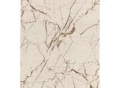 LAKSHMI HAND-KNOTTED WOOL RUG 3D model