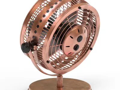 High quality fans collection-001 3D model