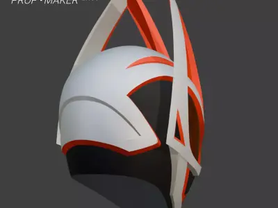 DIY Kamen Rider Geats Helmet Cosplay EVA Foam Template 3D model