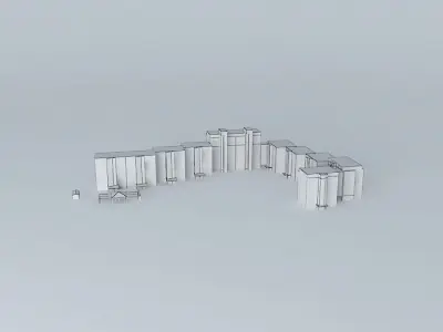 Riga killing 24 street Free 3D model
