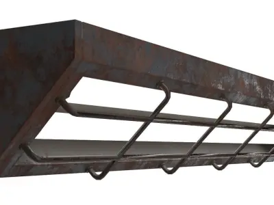 Wall Light 2 Lowpoly  Low-poly 3D model