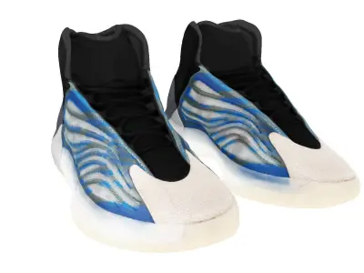 Yeezy QNTM Barium 3D model