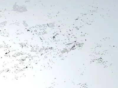 Quebec City Streets and Buildings 3D model