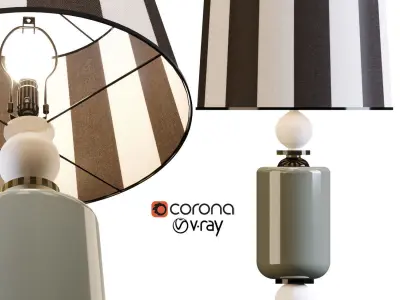 Italian lamp 1980 3D model