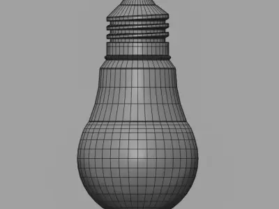 LED light bulb Free 3D model