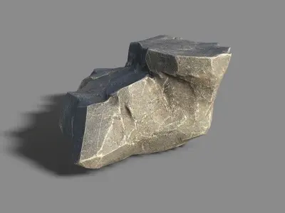 Mountain Rock 01 Low-poly 3D model purchase