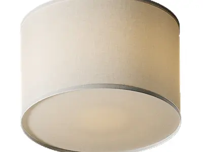 CB2 Boum Drum Ceiling Lamp 3D model
