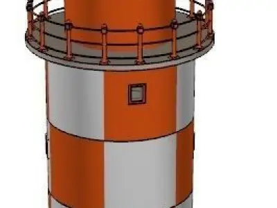 Ottawa Science and Tech Museum Lighthouse 3D model