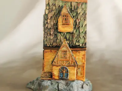 Fairy Cottage 3D print model