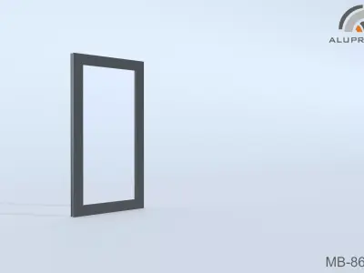 Aluprof MB-86-SI 007 W-0182 Free 3D model