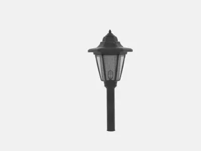  LED Outdoor Solar Garden Light 3D model