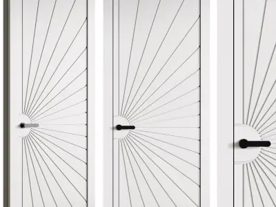 Interior doors ALBA 3D model