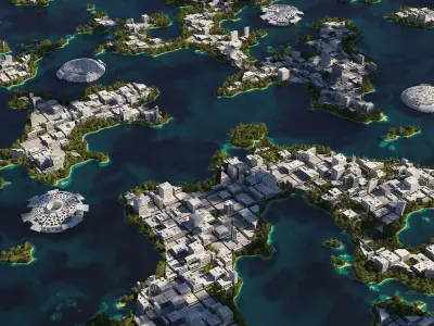 Future City A 8 3D model
