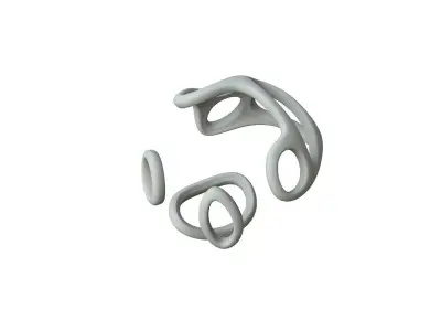 SciFi Cube Object No 34391 Low Poly Shape Texture